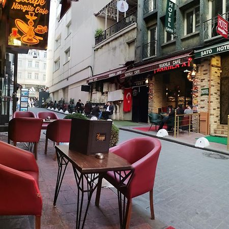 Taksim Sato Hotel Isztambul Kültér fotó